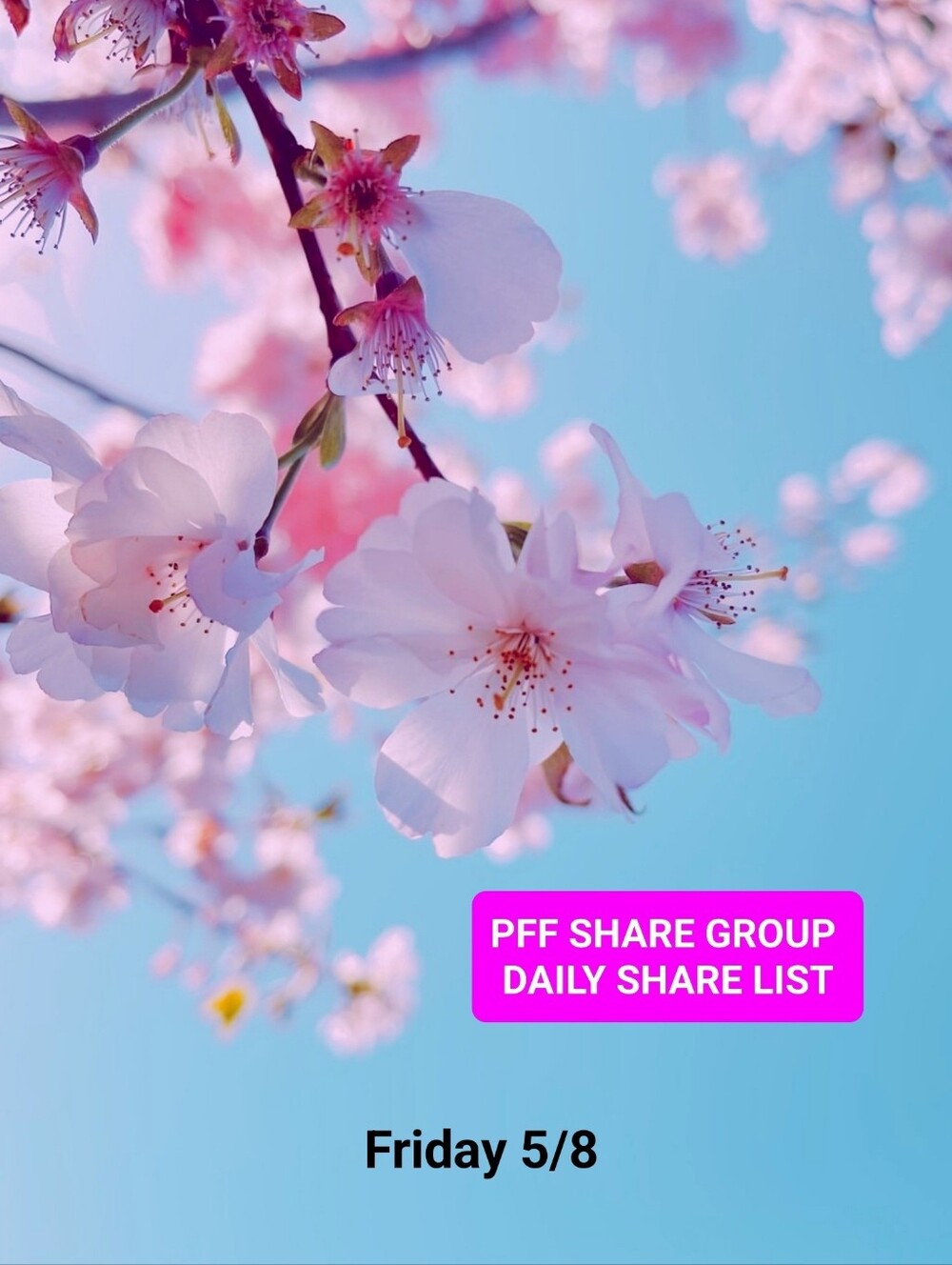 May 8  👠👗 PFF SHARE GROUP🛍👗💍